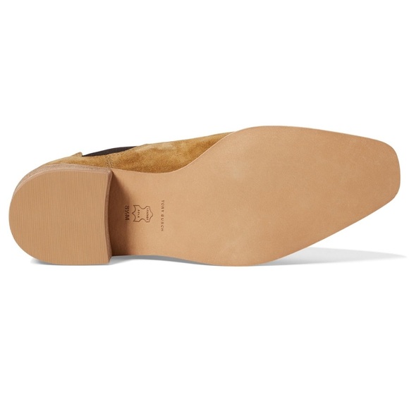 LAST CHANCE TORY BURCH Women's Western Pointed Toe Ankle Chelsea Boots - Picture 3 of 5